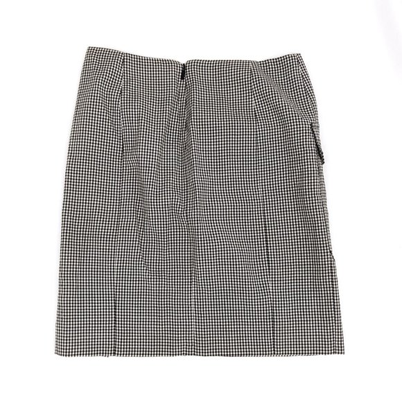 Versace Gingham High Waisted Mini Skirt - IT42/6 - Picture 2 of 6